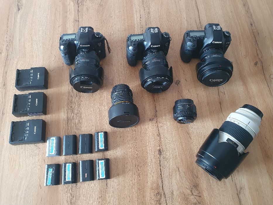 Canon 6D lar va 5D mark II sotiladi