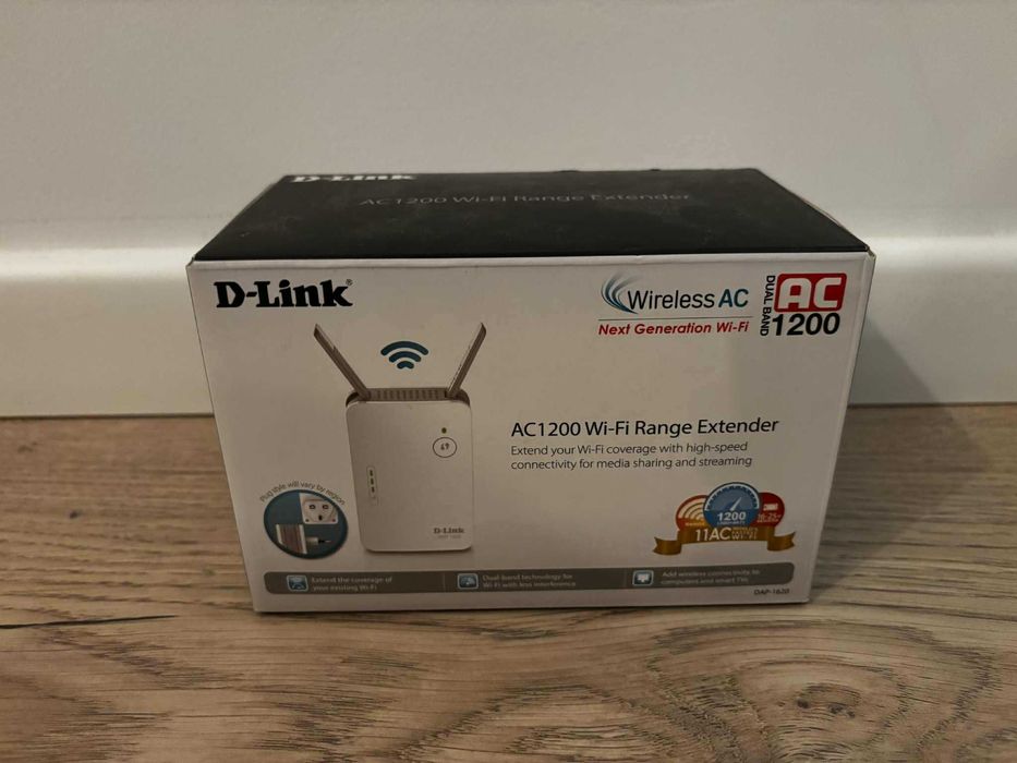 Wireless Range Extender D-LINK DAP-1610 AC1200, 300 + 867 Mbps