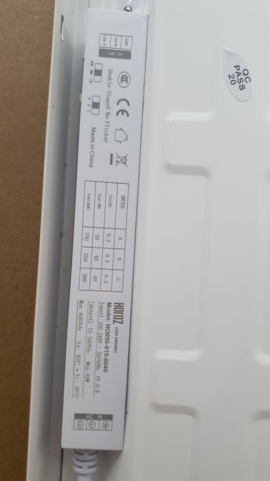 Panou LED Aplicat 60x60 48W 5000 lm, Putere și Culoare Selectabilă