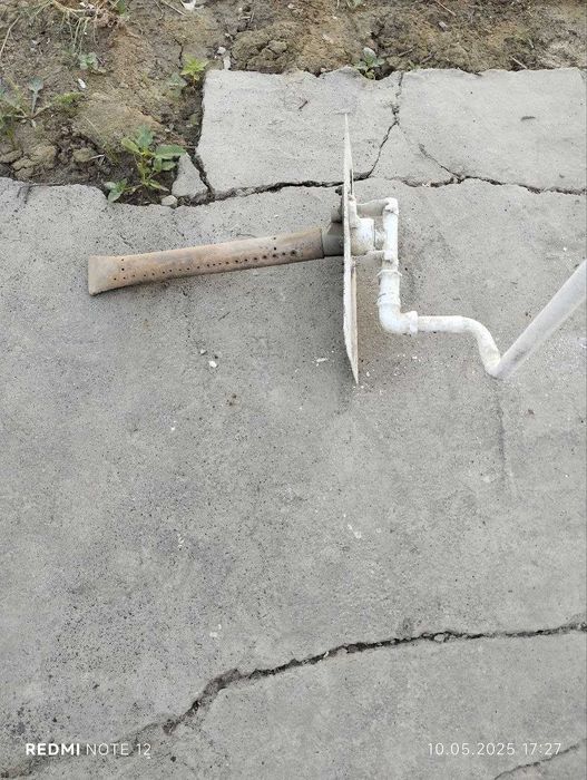 Печка газовая металлическая