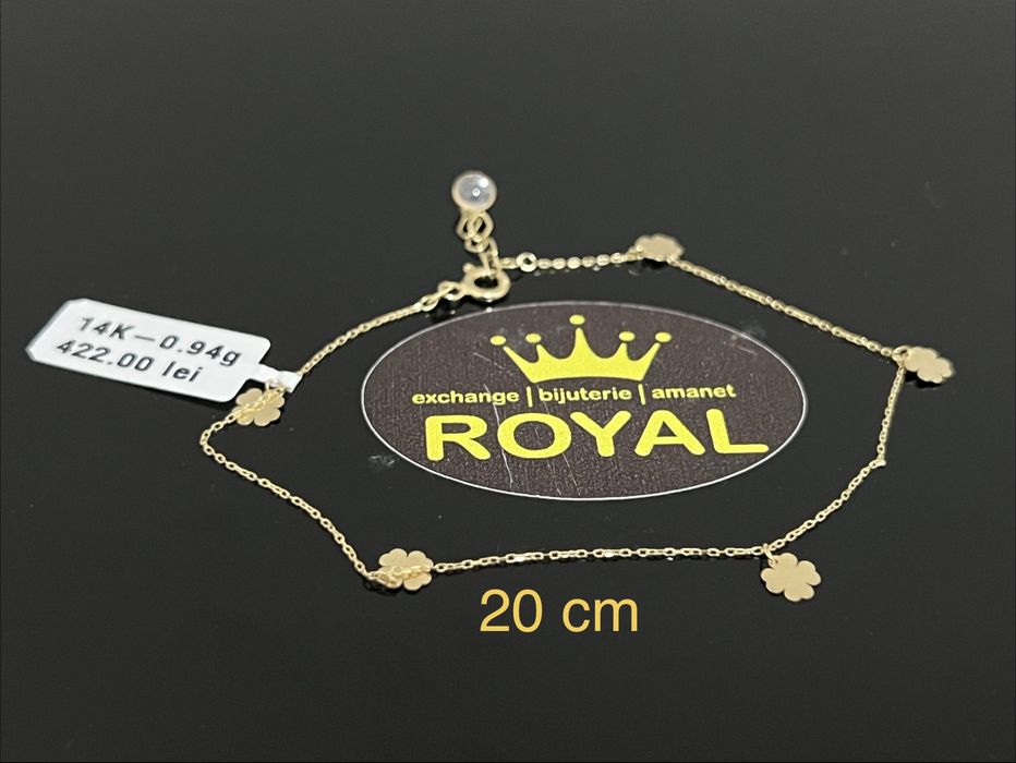 Bijuteria Royal CB : Bratara dama aur 14k 585  0,94 gr