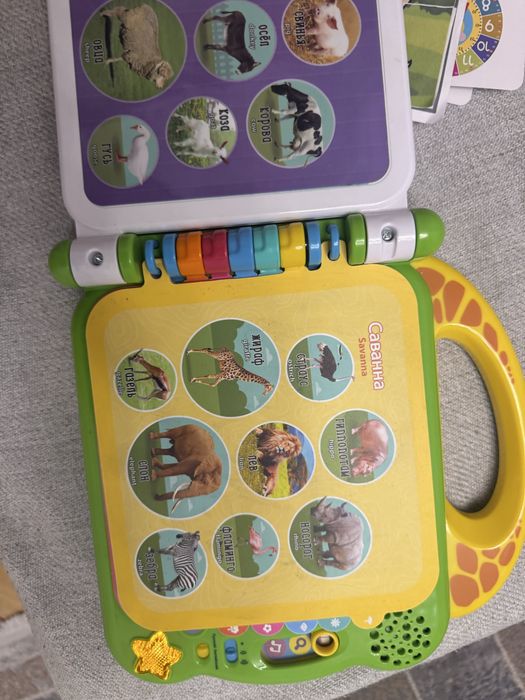 vtech детская интерективная книжка