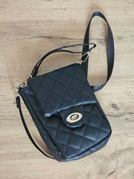 Сумка кошелек черная