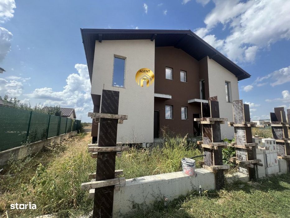 Vila Duplex P+1 - 4 camere - Nefinalizata - Otopeni Odaile