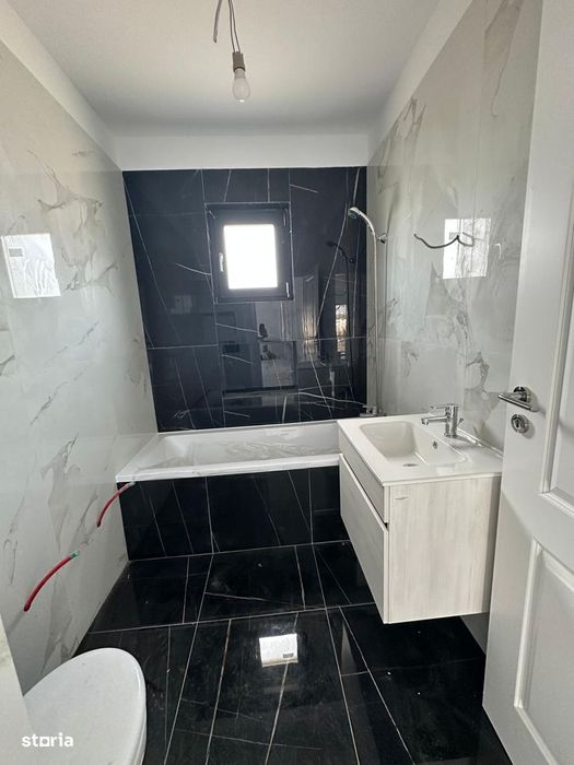 Casa in Clinceni cu incalzire in pardoseala, placa de beton si tripan