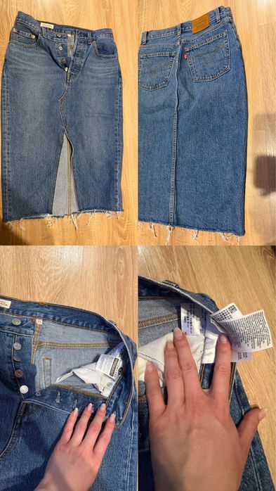 Fusta denim levis noua negociabil
