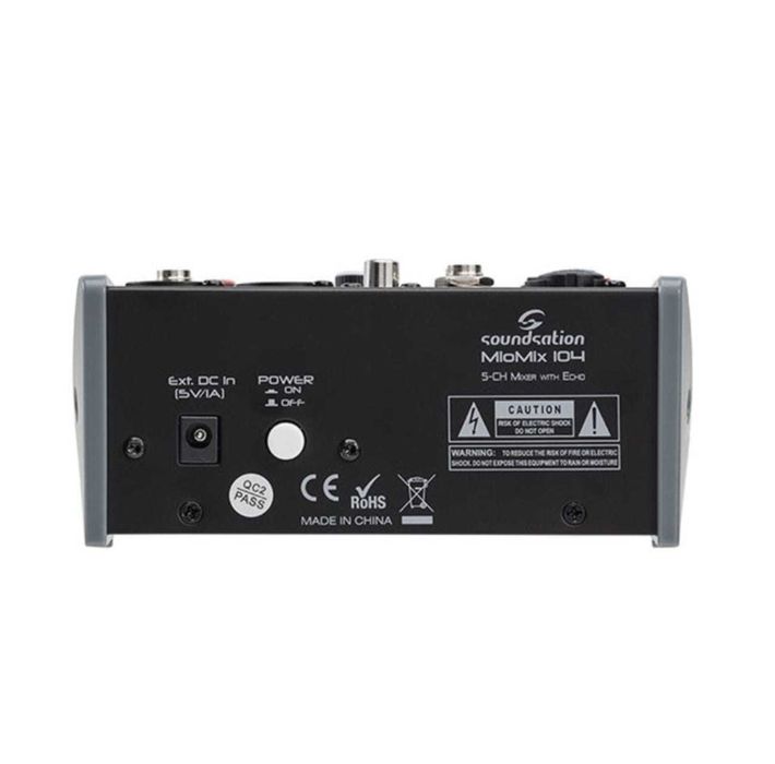 Mini mixer audio Soundsation Miomix 104 nou, la cutie