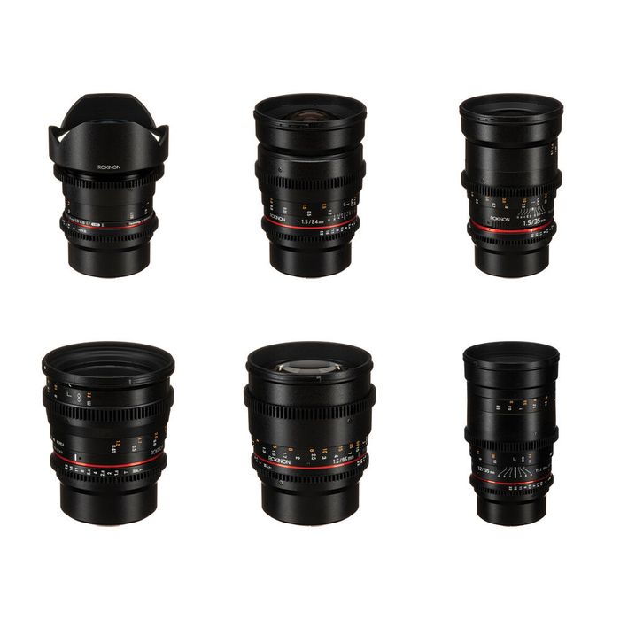 объективы Rokinon Cine DS