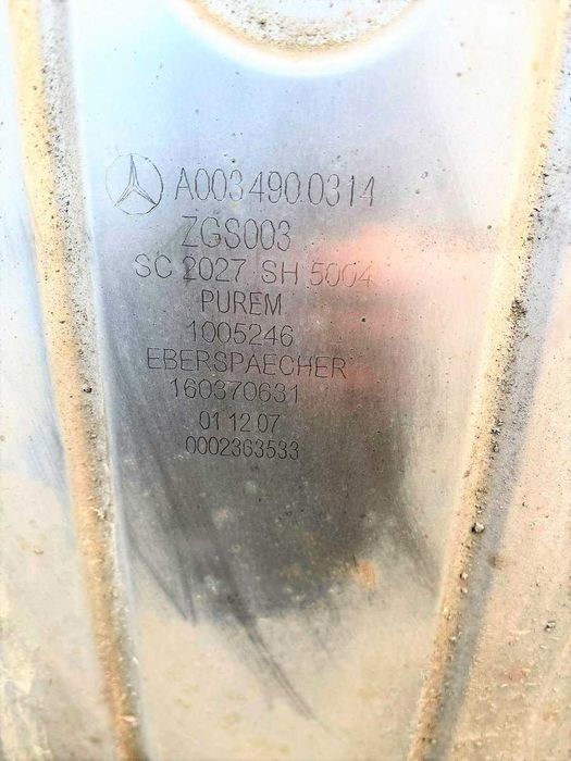 Catalizator E 4 camion Mercedes Actros 2008 - Piese de schimb Mercedes