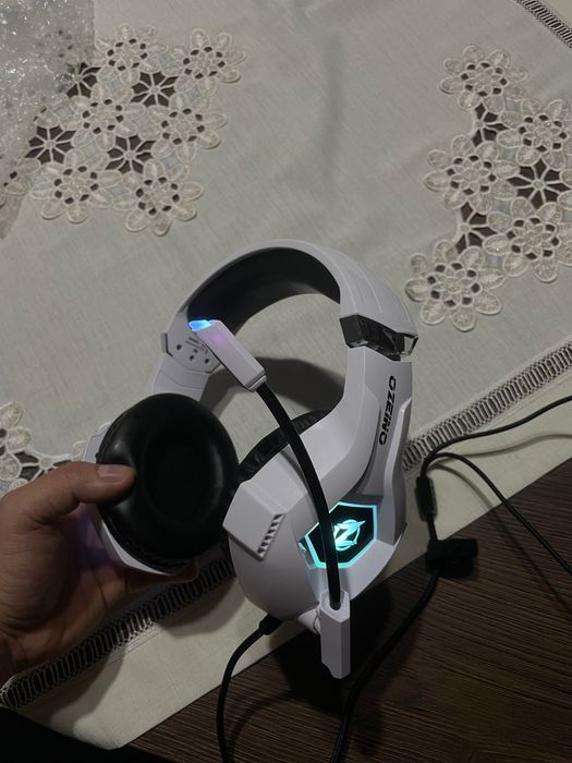 Căști gaming Ozeino 3D Surround + Noise Cancelling