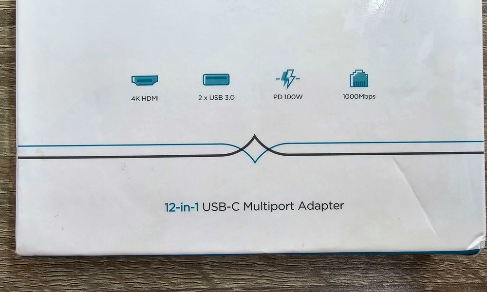 Macbook Choetech 12-in-1 USB-C Dual Multimedia Adapter мултифункц хъб