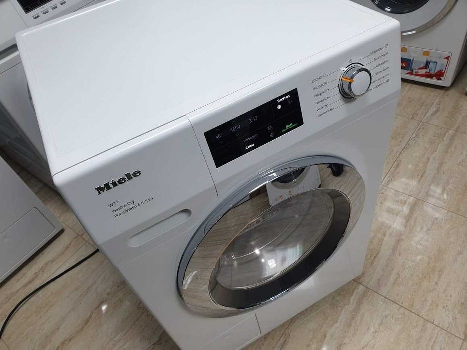 XL 8кг/5кг Miele WT1 Пералня със Сушилня Миеле 12м Гаранция
