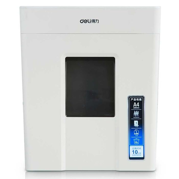 Уничтожитель для бумаги 9927 Deli (Шредер) 6кг 10л Скидки !!!