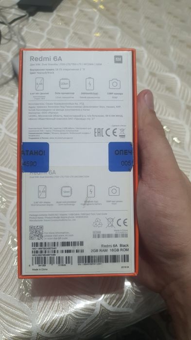 Redmi 6A telefon