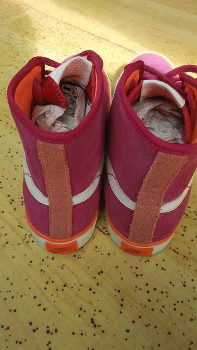 Дамски розови кецове NIKE PRIMO COURT MID SUEDE р-р 38,5