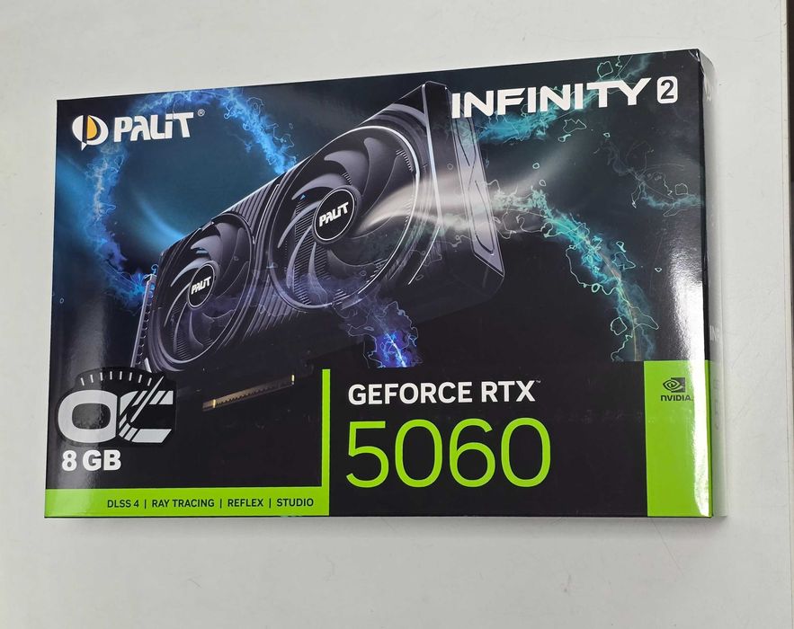 Placa video Palit GeForce RTX 5060 Infinity 2 OC 8GB GDDR7 128-bit