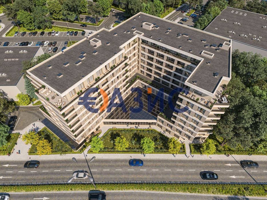 Апартамент с 2 спални в новопостроен комплекс" Трапезица Резиденс", Бургас, 92.64 кв. м, #34065374