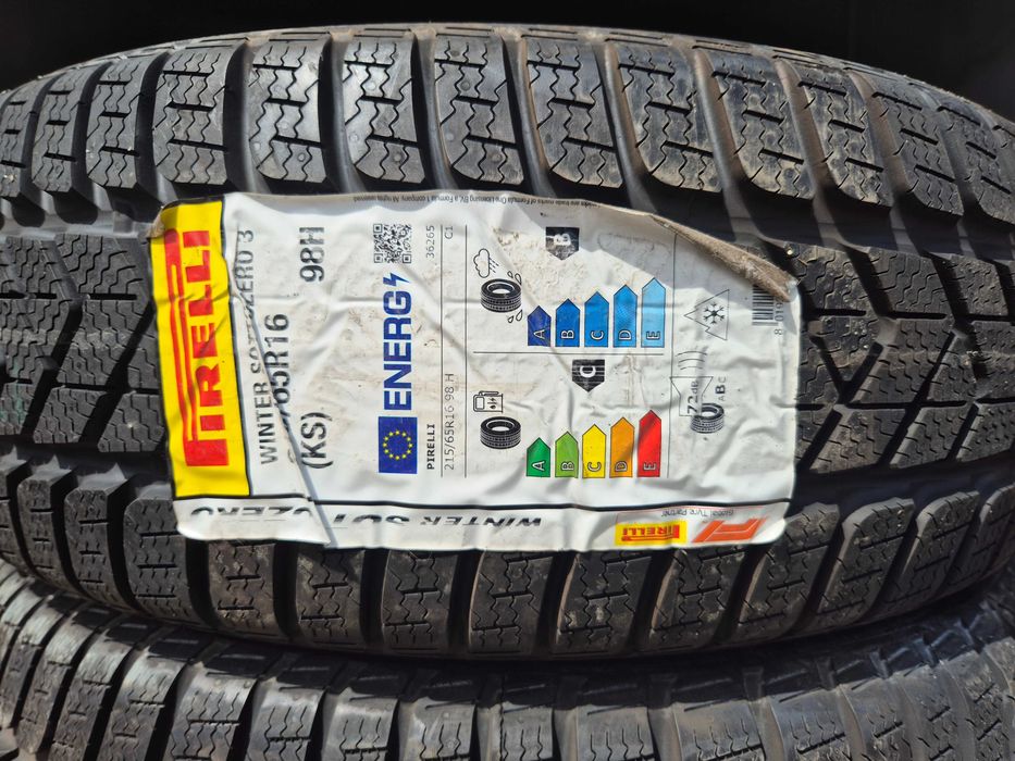 4 Anvelope M+S IARNA - 215/65/16 - PIRELLI Scorpion Winter - NOU - DOT 2021 !