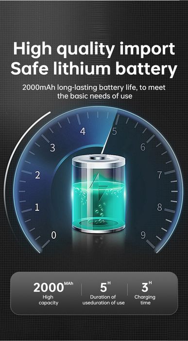 Дигитален микроскоп DM9, 50-1000X, 4.3" LCD 720P HD, 8 Led lights