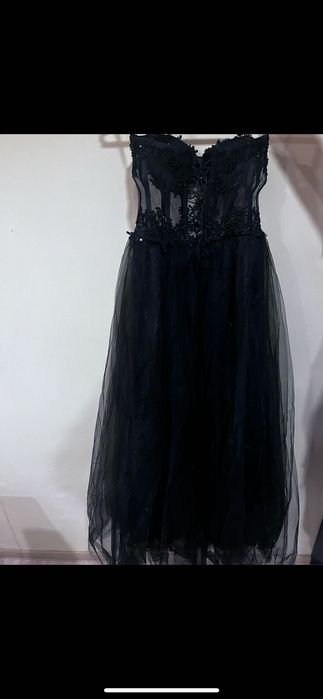 БУТИКОВА Абитуриентска черна рокля