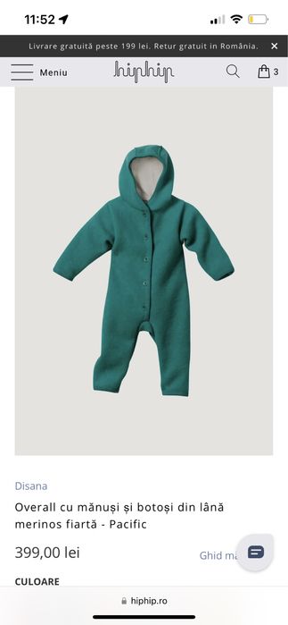 Overall lana fiarta Tikki shoes Cagule