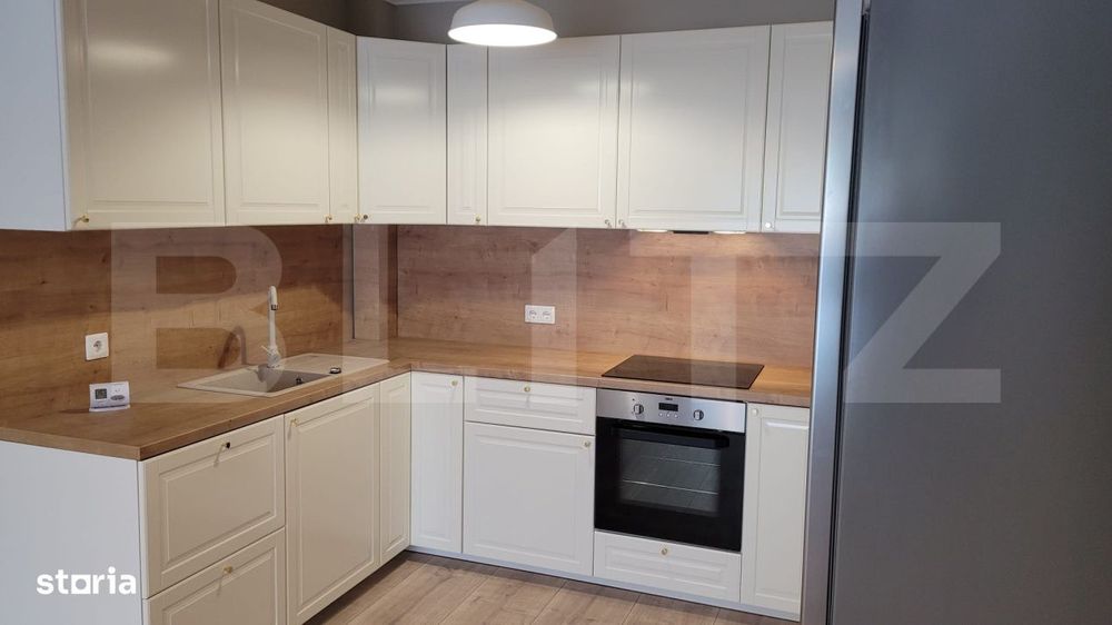 Apartament modern  2 camere, 50 mp, terasa 40 mp ,  Sancraiu de Mures.