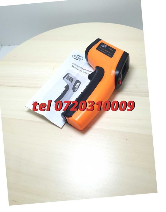 Termometru Ir Senzor Infrarosu Electronic Laser -50 / +360 Grade Pentru Masurarea Temperaturii Fara Contact In Domeniul Indicat