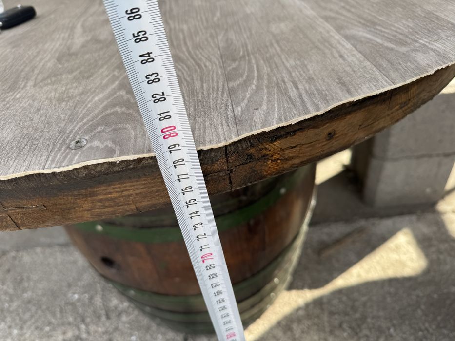 Маси от бъчви.Два броя.