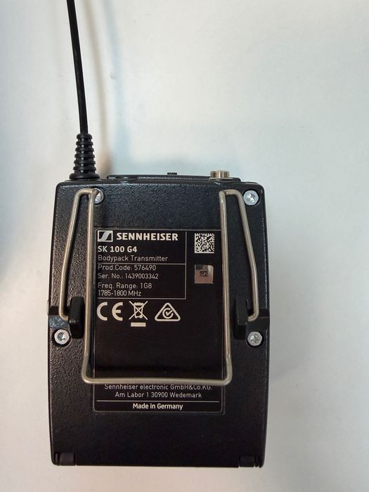 Sennheiser SK 100 G4 Bodypack Transmitter 1G8