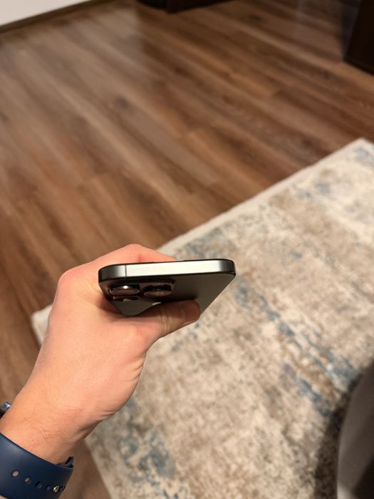 IPhone 15 Pro Max 256 Gb Titanium Black, Neverlock, 85 Bat ,la cutie