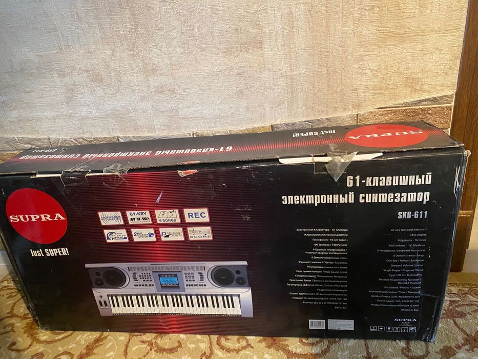 Электронный синтезатор Supra SKB-611