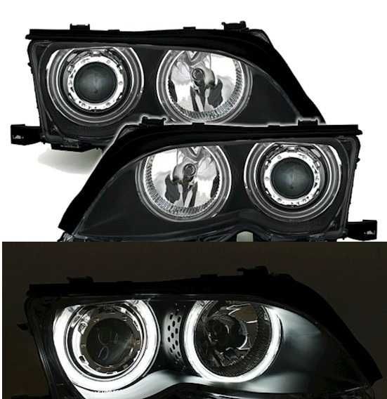 Фарове БМВ Е46 98-01 CCFL LED Angle eyes Нови тунинг BMW E46 Седан