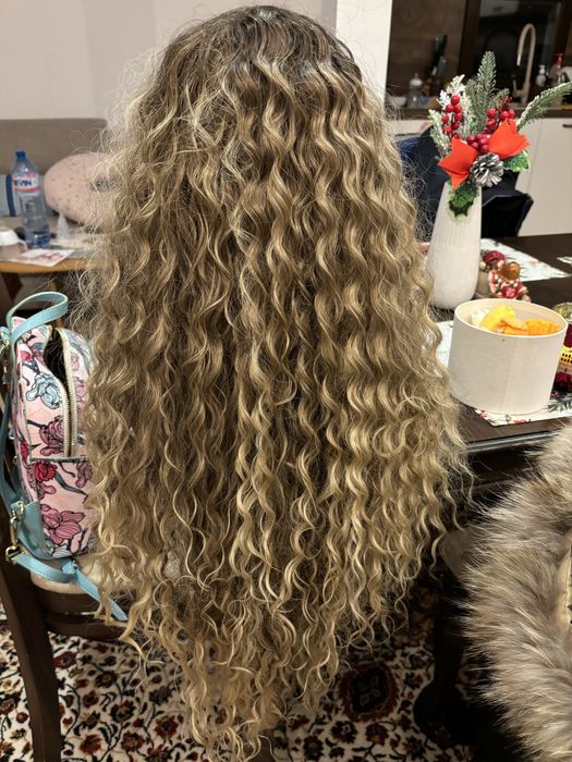 Перука от изкуствен косъм