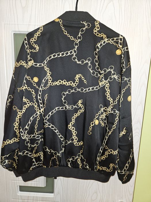 Сатенен бомбър/яке Mango нов