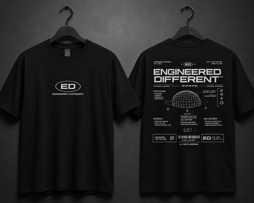 Tricou Engineered Different