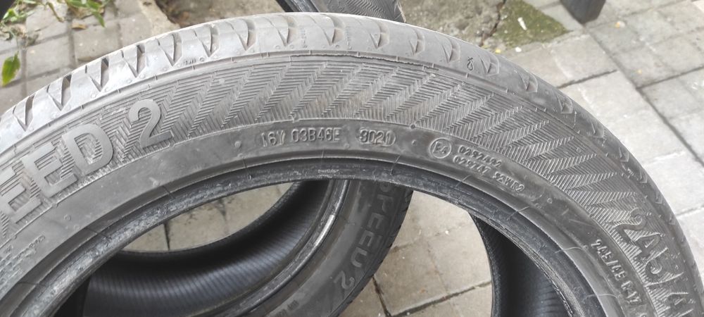 Летни гуми 17",  4 - броя комплект , на не повече от 500 км.