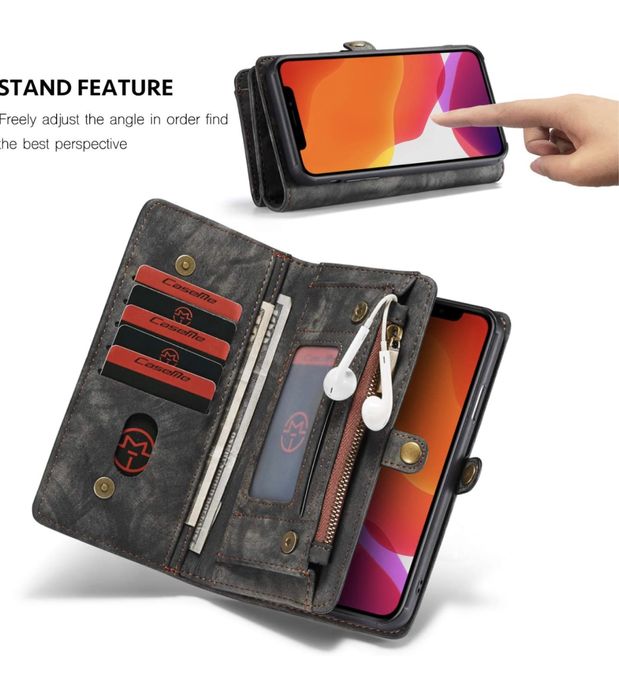 2в1 Портмоне и Кейс за iPhone 12 Pro Max