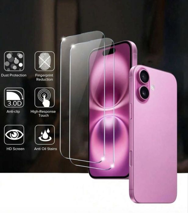 Folie de Sticla / Silicon Iphone 12/13/14/15 pro plus max