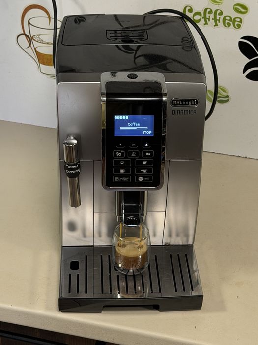 Кафемашина кафе автомат delonghi dinamica с гаранция