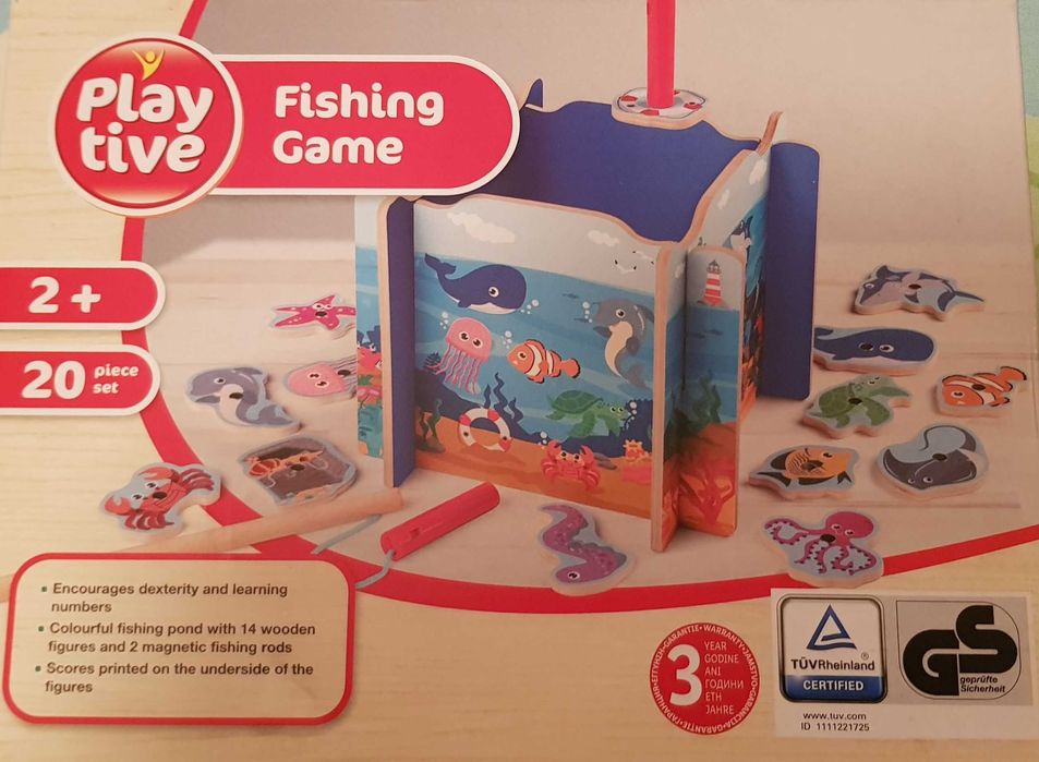 Joc de pescuit din lemn, Fishing game