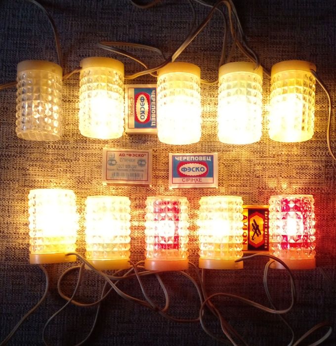 Герлянды Винтаж Чехословакия