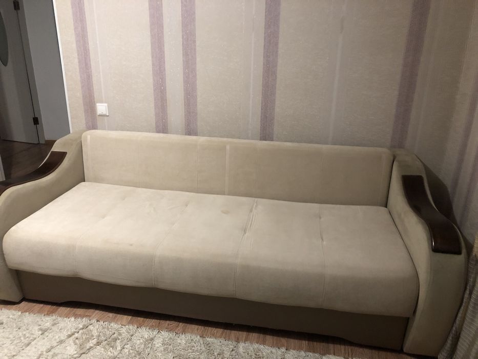 Раскладной диван с креслом