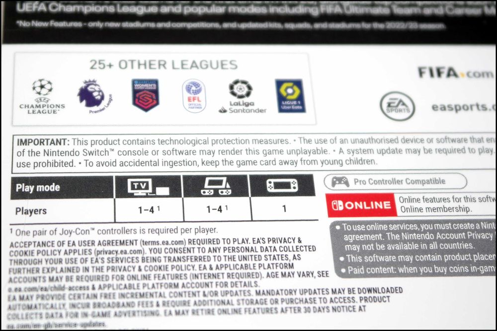 FIFA 23 Legacy Edition Nintendo Switch Fifa 2023
