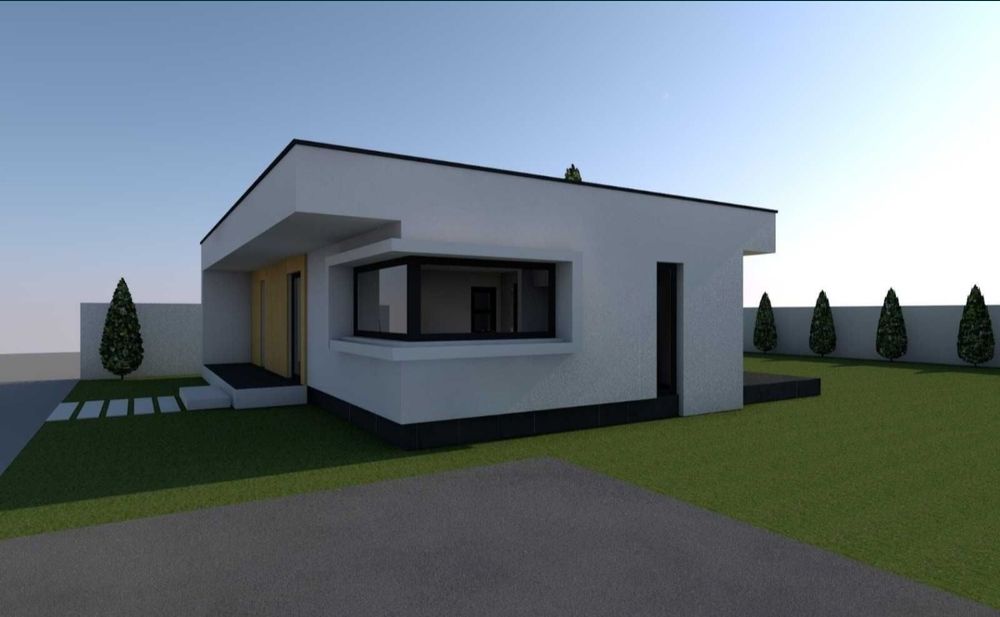 Casă Kit 50mp pe structură metalică modulară Imediat mutare