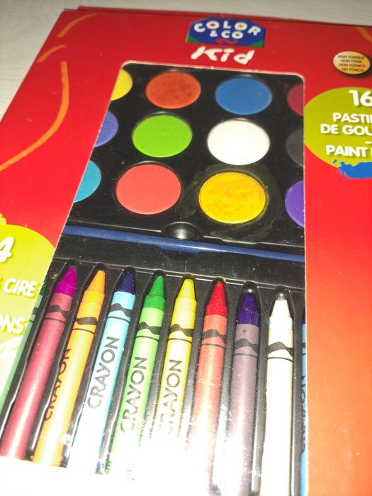 Водни бои и пастели