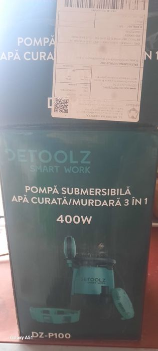 Pompa pentru  ape uzate