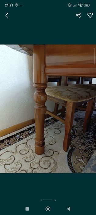 Стол стул для гостиной
