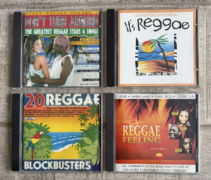 Lot 8 cd-uri muzica reggae