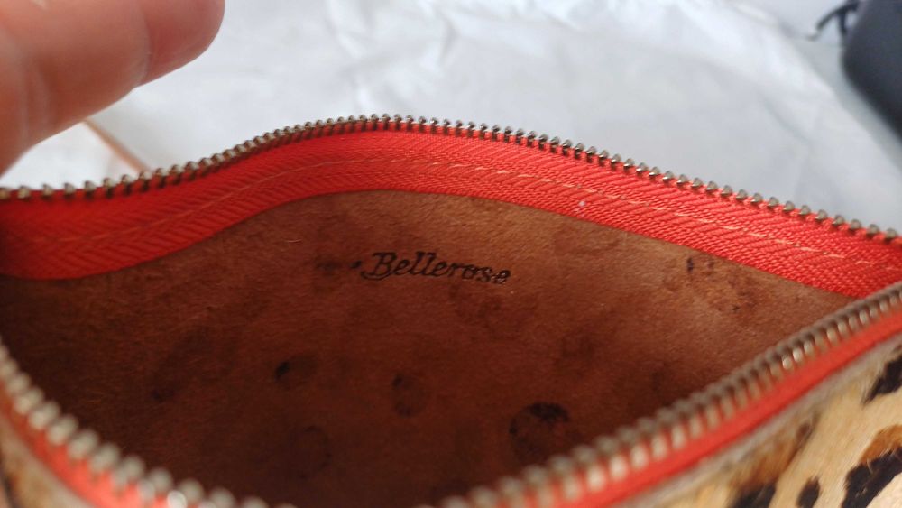 Bellerose малка леопардова чанта