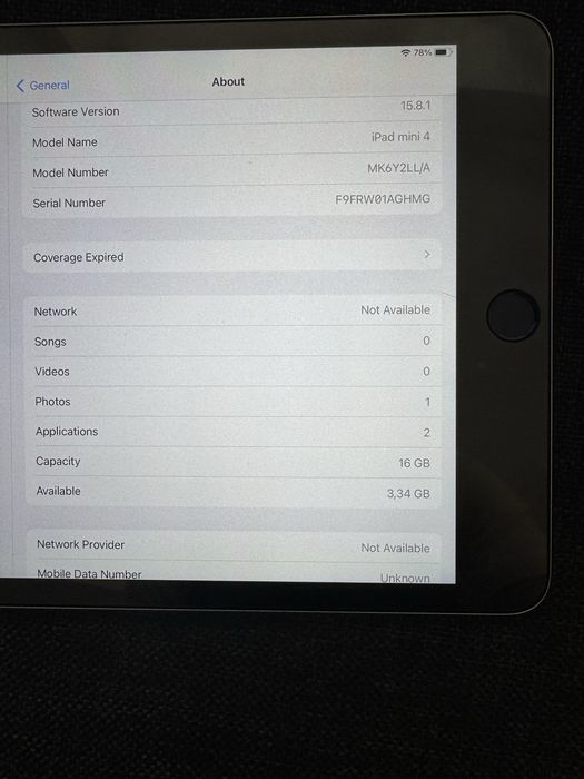 Ipad mini 4 16Gb cu SIM